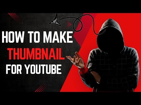 How to make thambnail for YouTube easyly/ thambnail kasy banaye