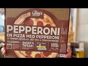 Fryspizza-test! Tony’s Pepperoni!