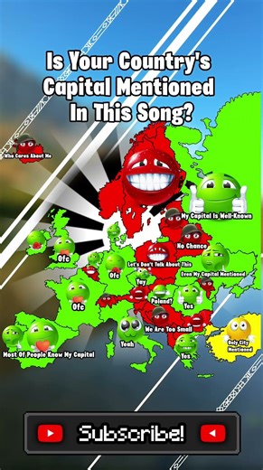 Is Your Contry's Capital Mentioned In This Song?