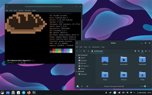 BredOS Arch Linux Arm distribution runs on Rockchip RK3588 single board computers - CNX Software