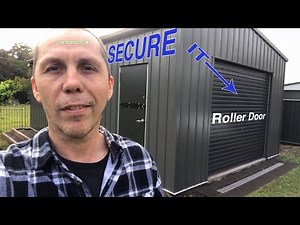 Shed Security Episode 2 - Secure the Roller door