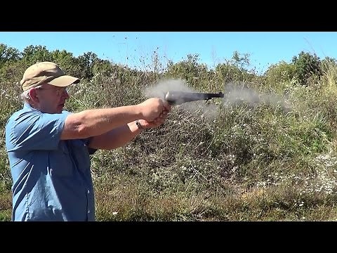 Shooting the EMF 1875 Remington Army 45 Colt Revolver