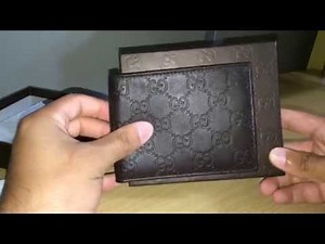 Mens Gucci Wallet Unboxing Authentic