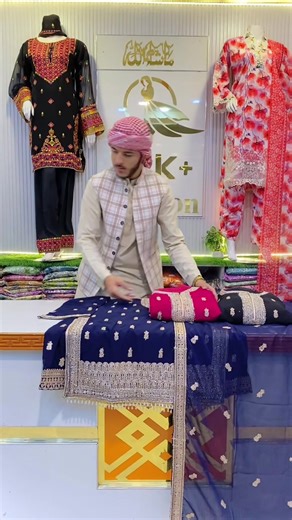 Price 5500” chafoon stylish shert with sharara 3PC 🥰👈