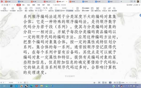 商品代码的编制方法