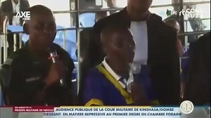 #RDC🇨🇩 #URGENT| Arrêté à #KINSHASA, un cadre de l'#AFC_M23 se décharge devant les juges lors d'une audience. Il affirme devant des colonels et généraux qu'il est membre de l'#AFC_M23 et qu'il ne peut jamais quitter. Il interpelle même ceux qui s'interrogent de pouvoir comprendre la vision de l'#AFC_M23, celle de sauver le pays des mauvaises personnes. Suivez la vidéo 👇 | Auguy Ntumba