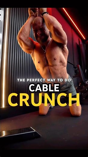 Kneeling Cable Crunch 🔥 BEST Tutorial Ever Made