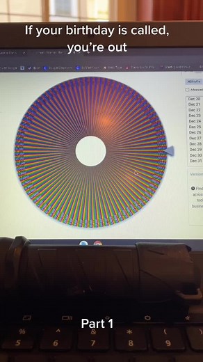 Wheel of Birthday Names and Dates Spinning Game