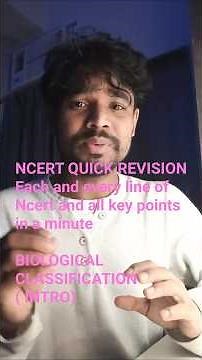 #Biological classification # Fast revision # neet #11thclass #biology