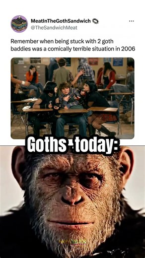 2006 Goths vs Goths Today 💀