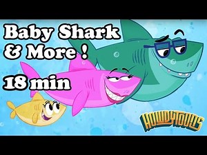 Baby Shark and More! Children's songs collection from Howdytoons - 18 minutes