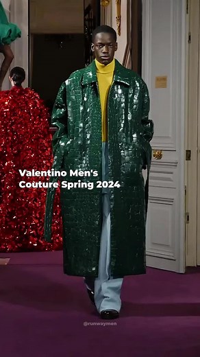 Valentino Men's Couture: A Showcase of Top Male Models