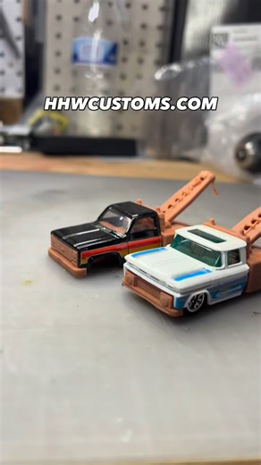 Haydens Hot Wheel Customs | Wrecker bed for the 83 & 62 Chevy I think these came out awesome especially with the movable parts! Let me know your thoughts. Available at... | Instagram