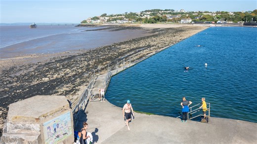 English lake is 'world's largest seawater infinity pool' and it's free to visit