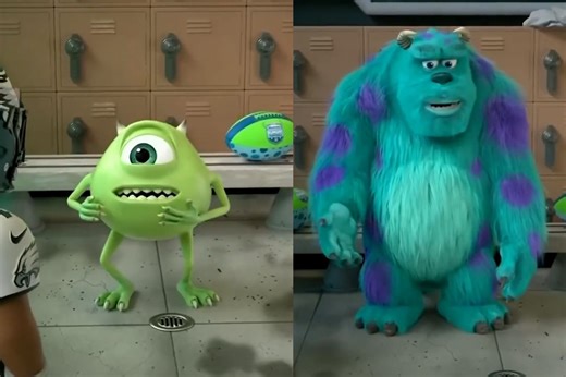 Monsters Inc get Eagles and Chargers ready for battle in a NFL first