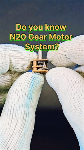 Do you know N20 Gear Motor System? #shorts