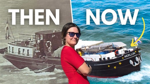 I spent a week on 1930s river cruise ship