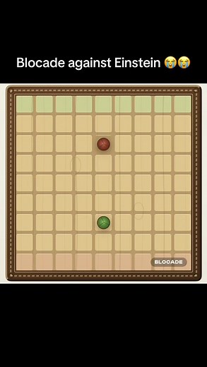 I just might have played against Albert Einsten on Blocade😭 #blocade #boardgames #mobilegame
