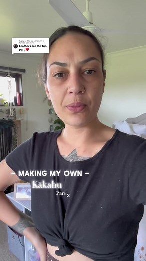Weaving a Kakahu for Moko Koi with NailsBySommer