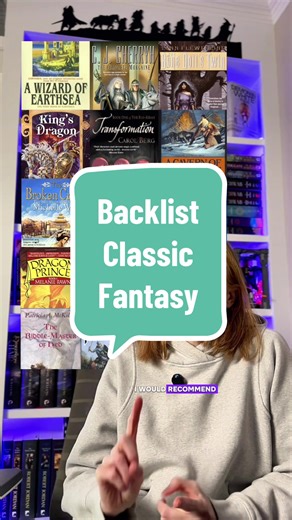 Classic Fantasy Books by Female Authors from the 80s and 90s