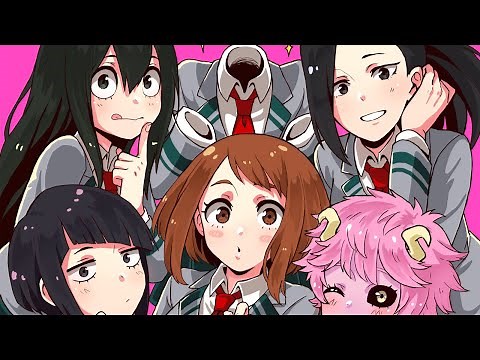 Class 1-A girls play smash or pass | Revenge! | MHA texting story | Smash or pass