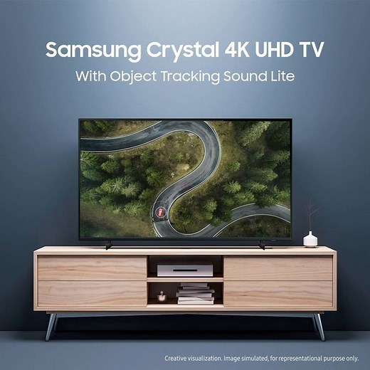 Get immersed in the cinematic sound of the Samsung #Crystal4K UHD TV. Its Object Tracking Sound Lite automatically tracks the movement of an object to deliver sound that follows its action. Buy now: http://spr.ly/6187zoZ0H. #Samsung | Samsung