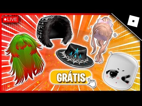 🔴LIVE! NATAL PEGANDO ITENS GRÁTIS NO ROBLOX NO PLS DONATE E +