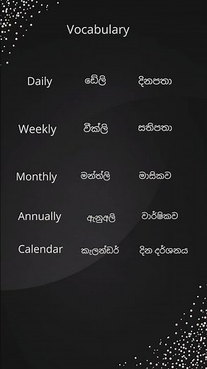 English Vocabulary with Sinhala Meaning and Pronunciation Lesson #english #education #vocabulary