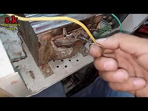 Microtek Inverter Repair (part-2) transformer change or connection s.k electronic's work