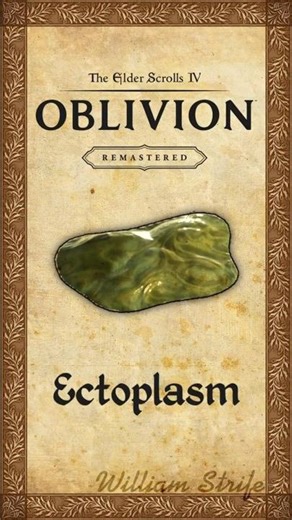 Oblivion Alchemy Ectoplasm
