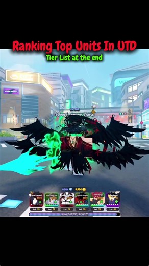Universal Tower Defense Latest Tier List | #fyp #roblox #robloxfyp #utd #anime