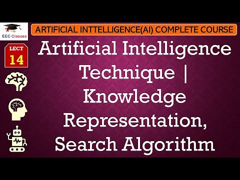L14: Artificial Intelligence Technique | Knowledge Representation, Search Algorithm | AI Lectures