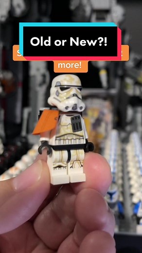 Lego Star Wars Sandtrooper Comparison: Old vs New