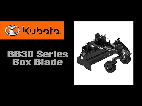 Kubota Series BB30 Box Blade
