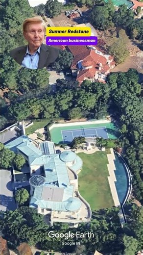 Sumner Redstone’s Beverly Park mansion in Beverly Hills