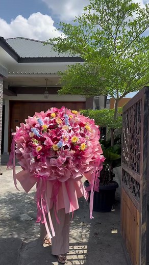 Round Artificial Flower Bouquet Tutorial