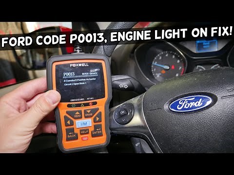 FORD CODE P0013 B CAMSHAFT POSITION ACTUATOR CIRCUIT OPEN BANK 1 FIX ENGINE LIGHT ON