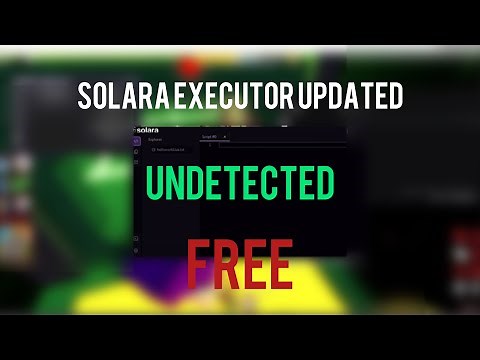 HOW TO UPDATE SOLARA | FREE AND UNDETECTED