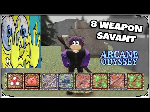 THE CARPAL TUNNEL SAVANT... Spirit/Prodigy of All/Savant Arcane Odyssey Build
