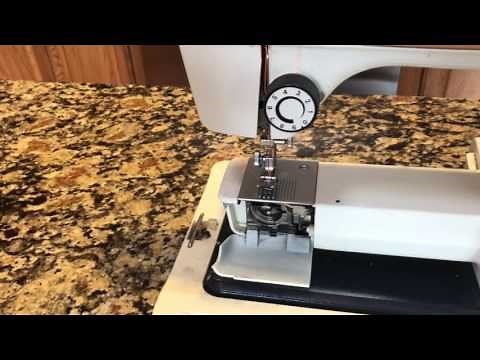 How to Thread a Riccar 500FA sewing machine Super Stretch