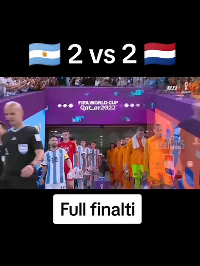 Argentina vs Netherlands 2022 World Cup Full Match Highlights