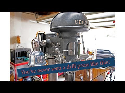 1937 Delta "DP220" drill press is complete! [Restoration]