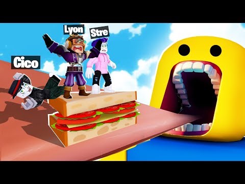 LO SCIVOLO PIÙ GRANDE! NUTRI UN NOOB GIGANTE IN ROBLOX