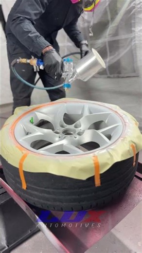 BMW X1 Rim Prep and Seal #luxauto #bmw