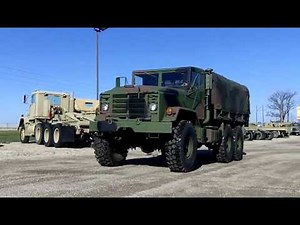 M923 6x6 5 Ton Military Cargo Truck