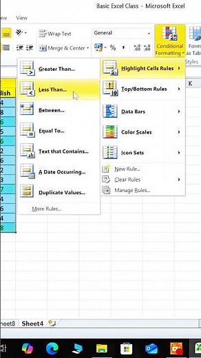 How to highlight multiple cells in excel tips and tricks #exceltips #dataanalysis #shortvideo