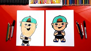 How To Draw Austin From Art For Kids Hub - Art For Kids Hub -