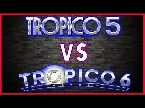 Tropico 5 VS Tropico 6 [Building Comparison]