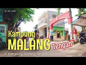Suasana Kampung Malang Tengah Surabaya