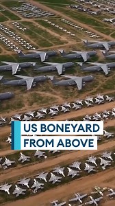 62K views · 347 reactions | Down, but not out... ♻️ The Arizona desert holds the world's largest aircraft boneyard. The site serves to store thousands of aircrafts as well as recycled parts✨ | Forces News | Facebook